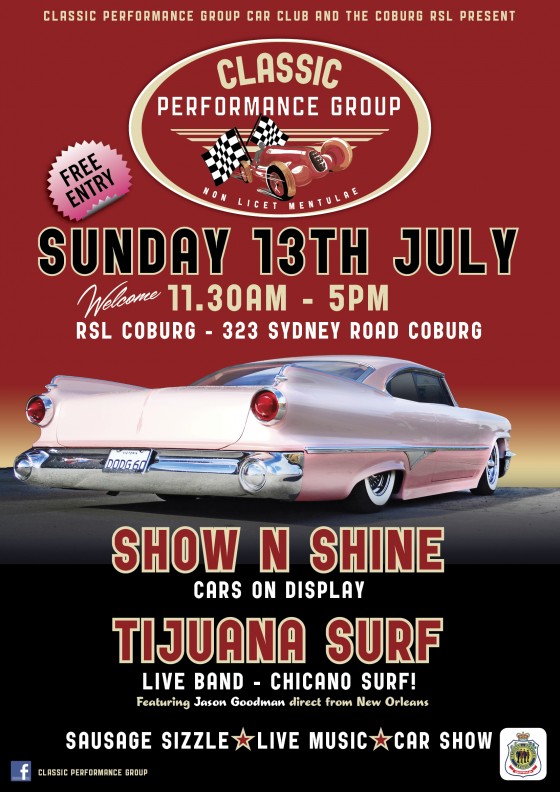 SHOW N SHINE COBURG RSL